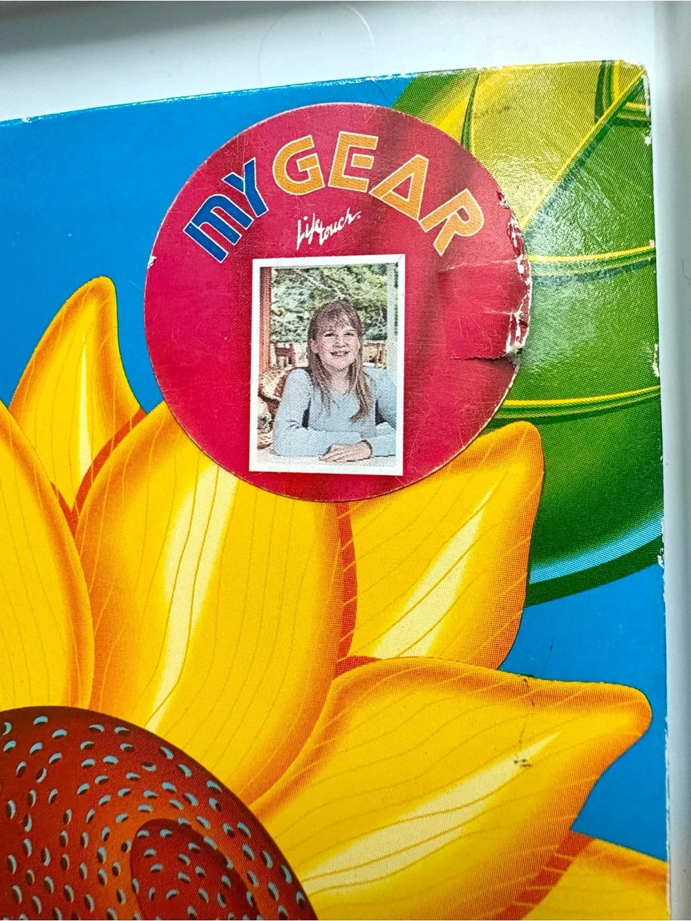 Vintage 1990’s Lisa Frank Sunflower Kittens school 2 pocket folder